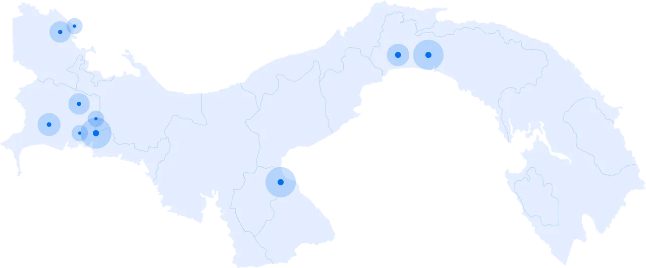 Mapa de Panamá